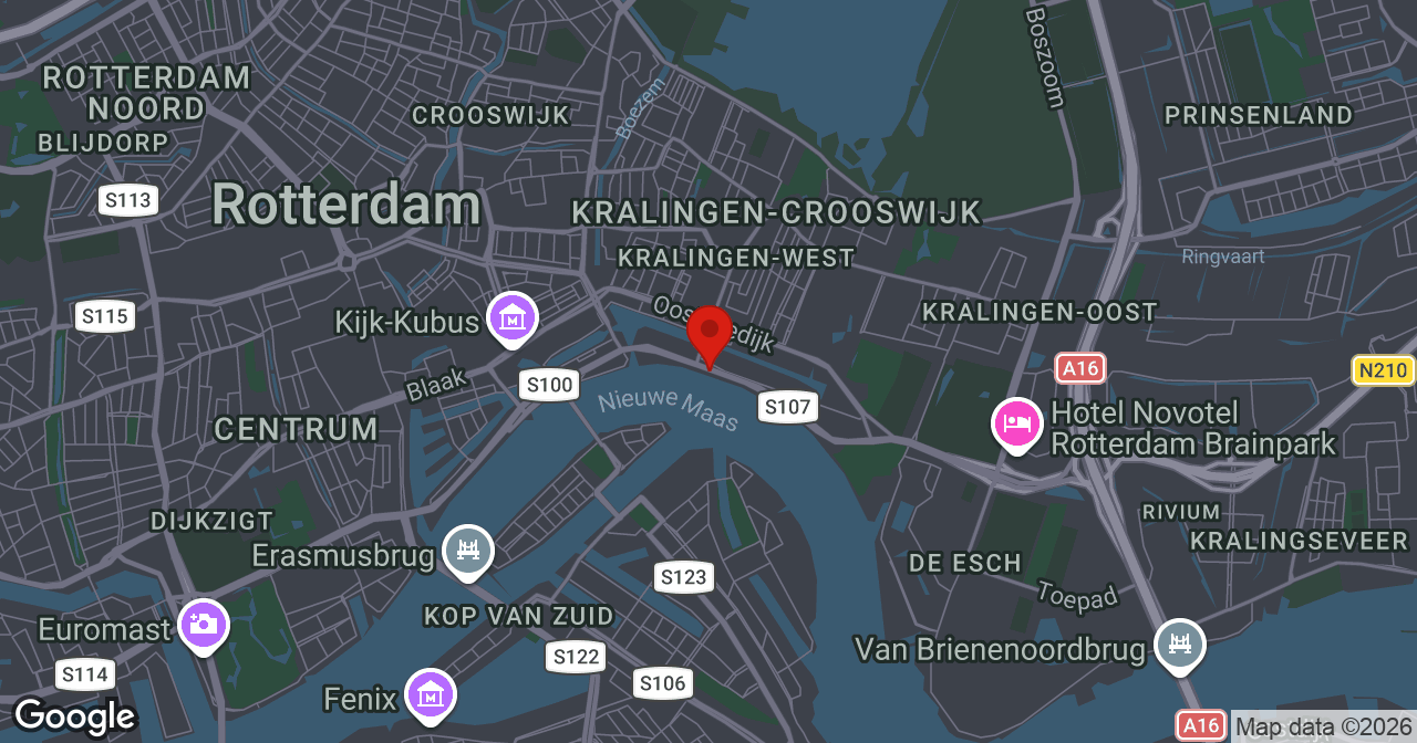 Kaart van de meldlocatie