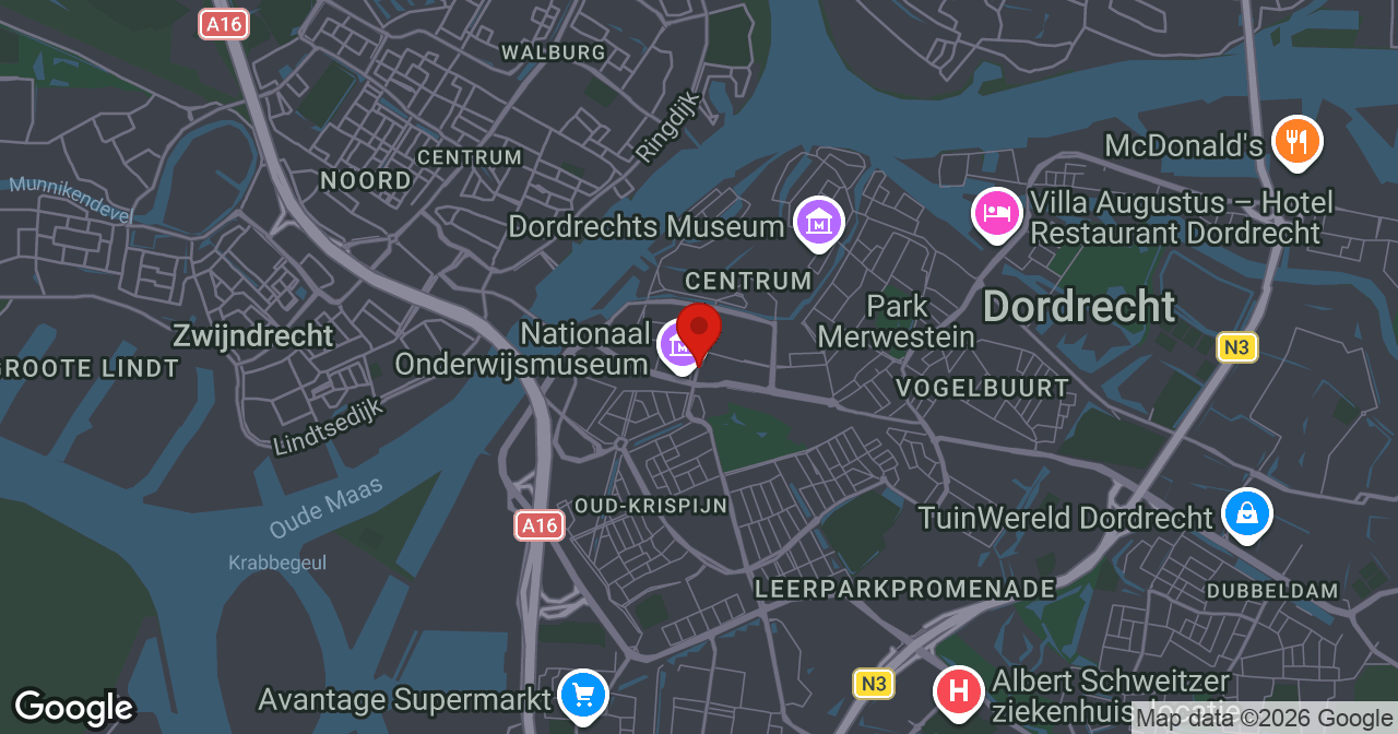 Kaart van de meldlocatie