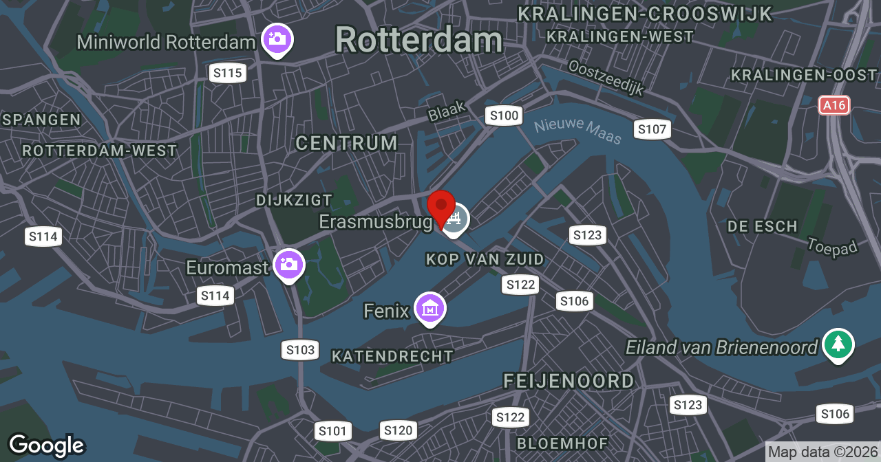 Kaart van de meldlocatie