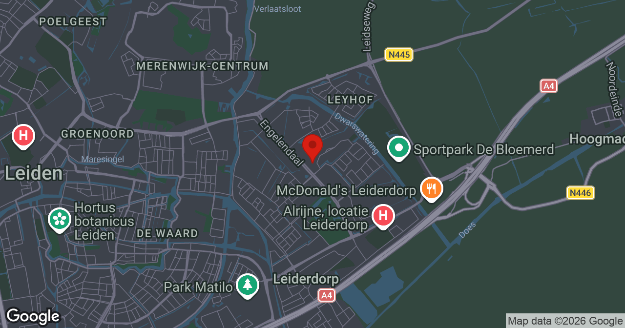 Kaart van de meldlocatie