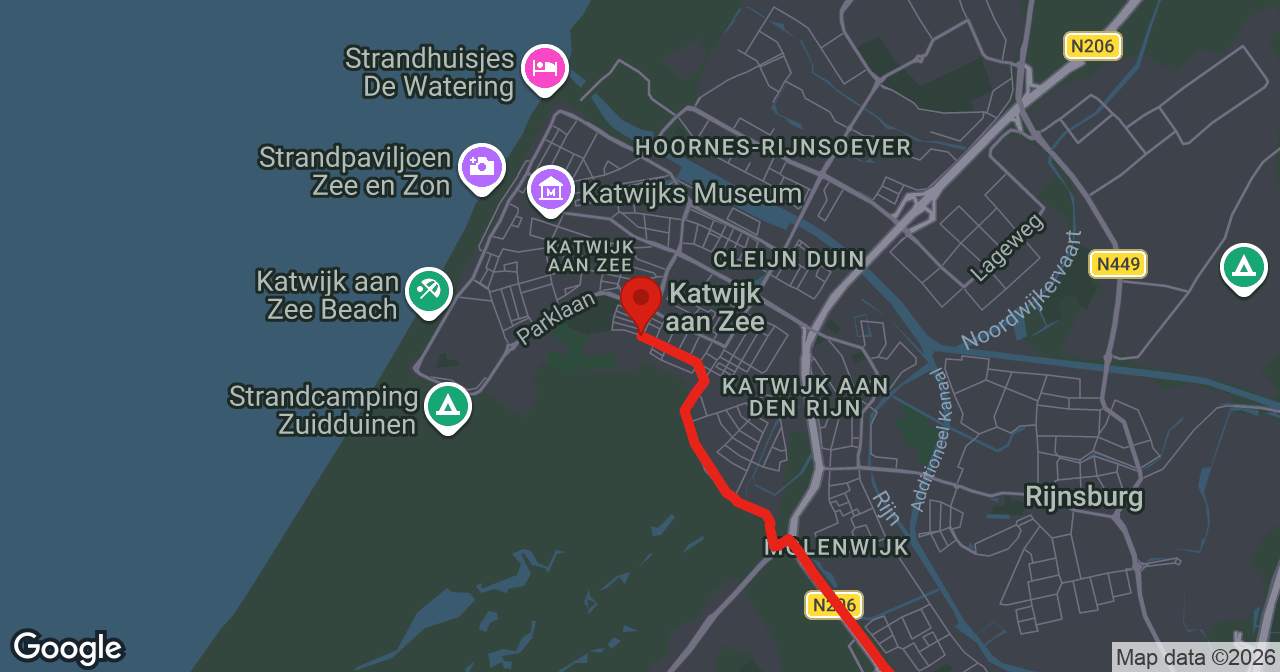 Kaart van de meldlocatie