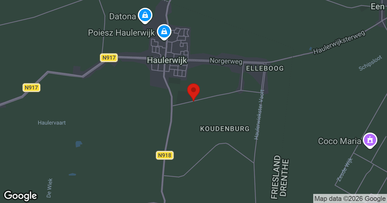 Kaart van de meldlocatie