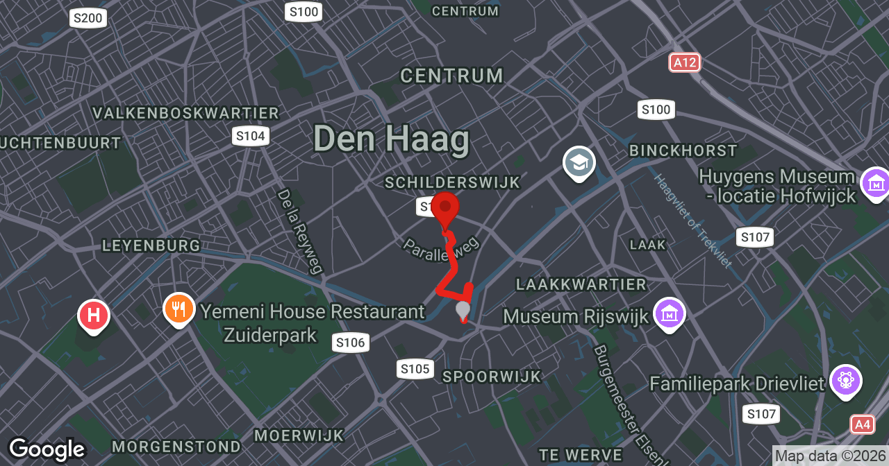 Kaart van de meldlocatie