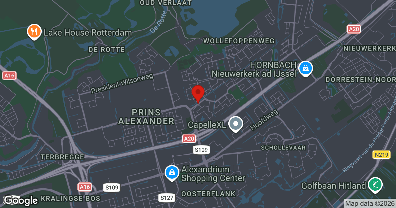 Kaart van de meldlocatie