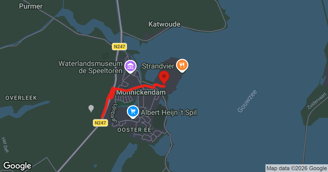 Kaart van de meldlocatie