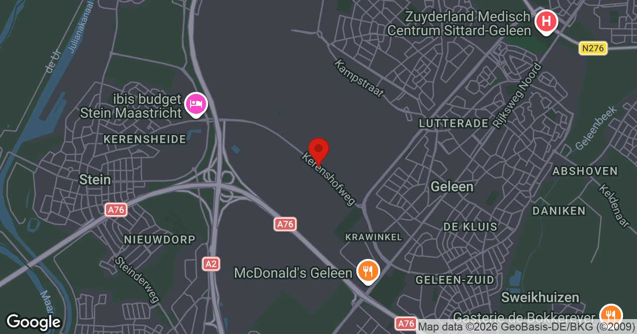 Kaart van de meldlocatie