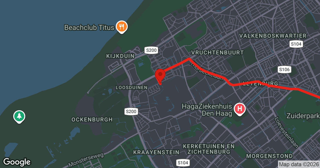 Kaart van de meldlocatie