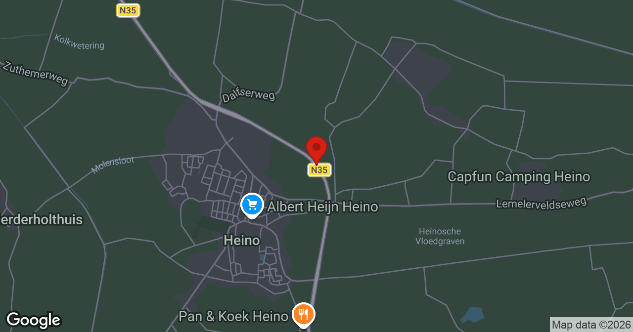 Kaart van de meldlocatie