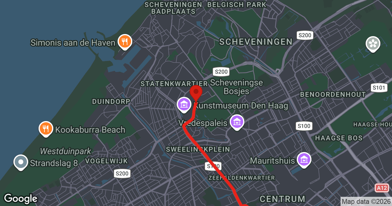 Kaart van de meldlocatie
