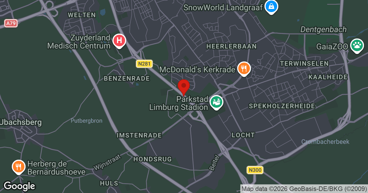 Kaart van de meldlocatie