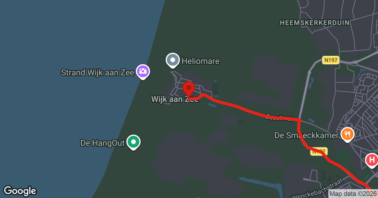 Kaart van de meldlocatie