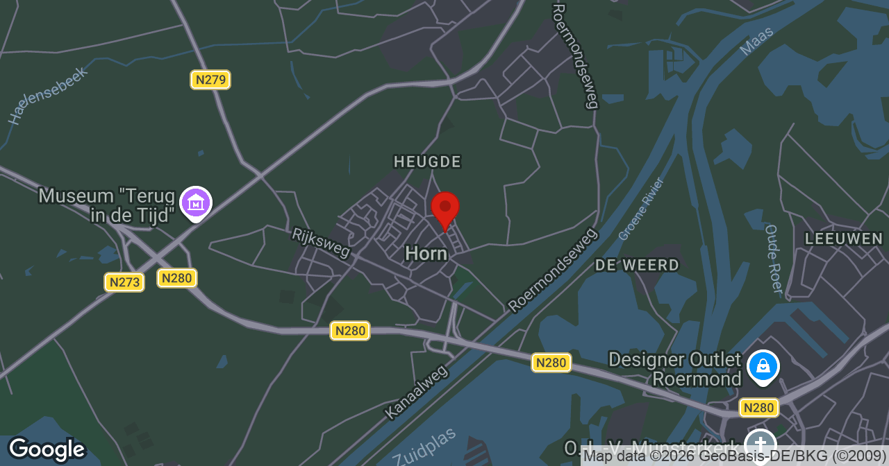 Kaart van de meldlocatie