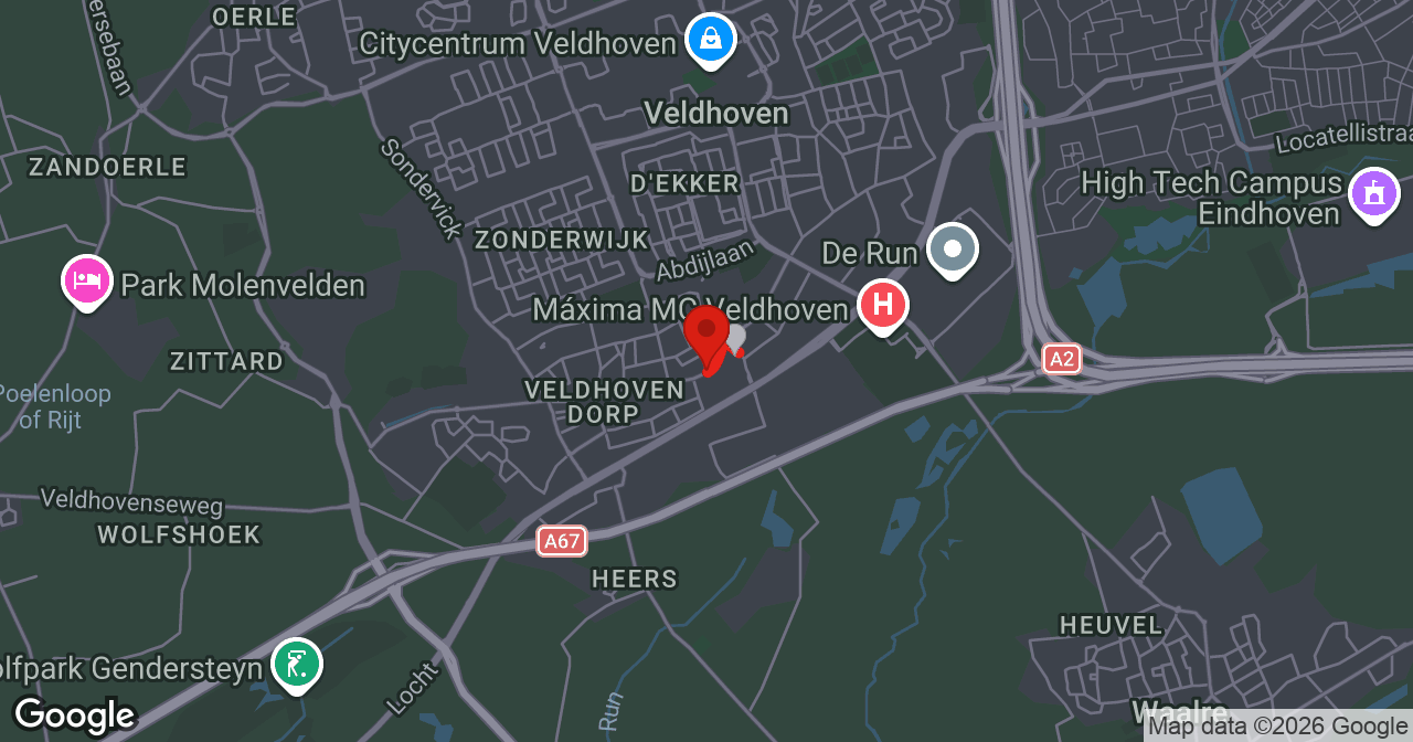 Kaart van de meldlocatie
