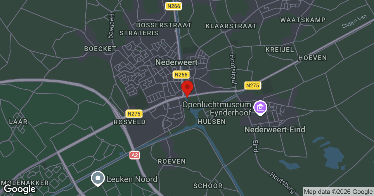 Kaart van de meldlocatie