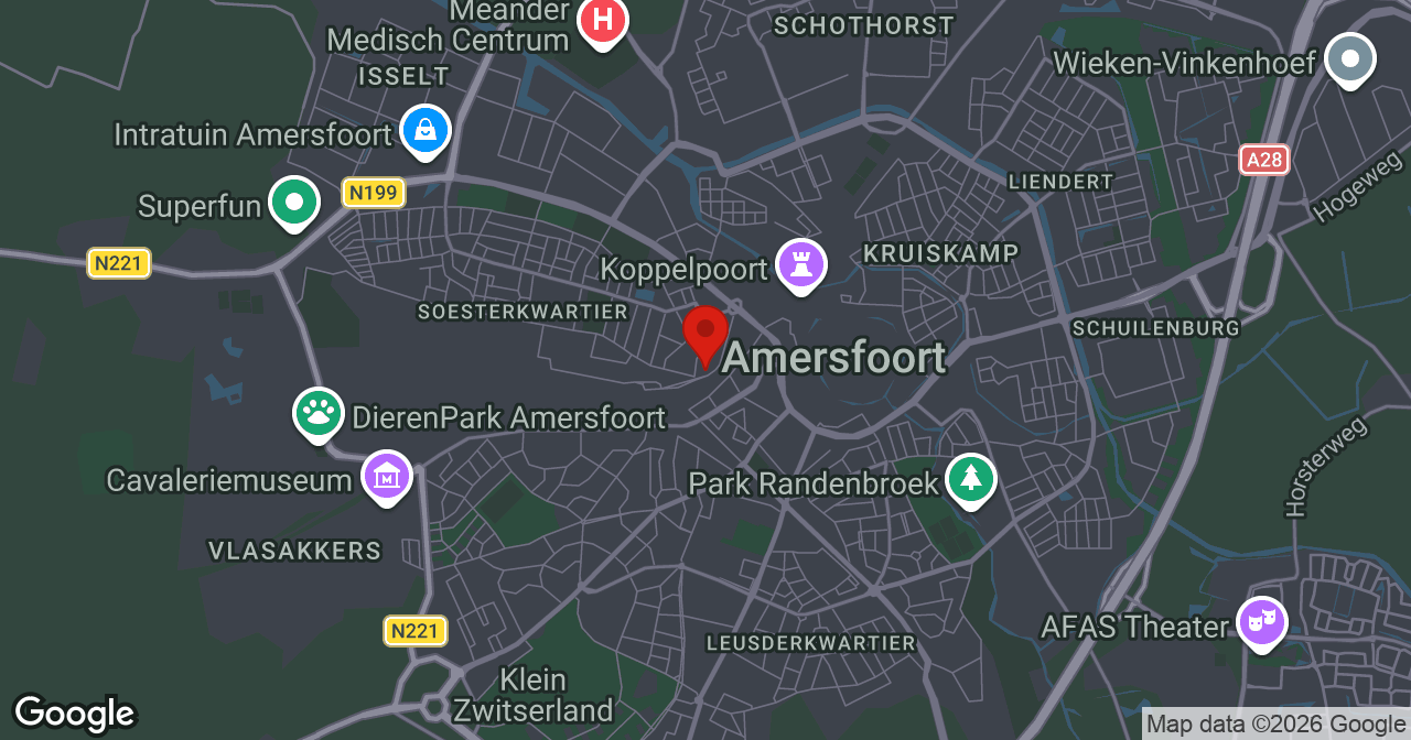 Kaart van de meldlocatie