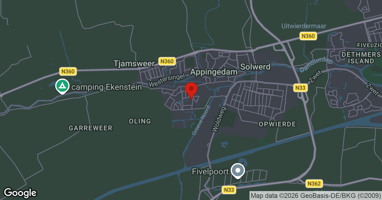 Kaart van de meldlocatie