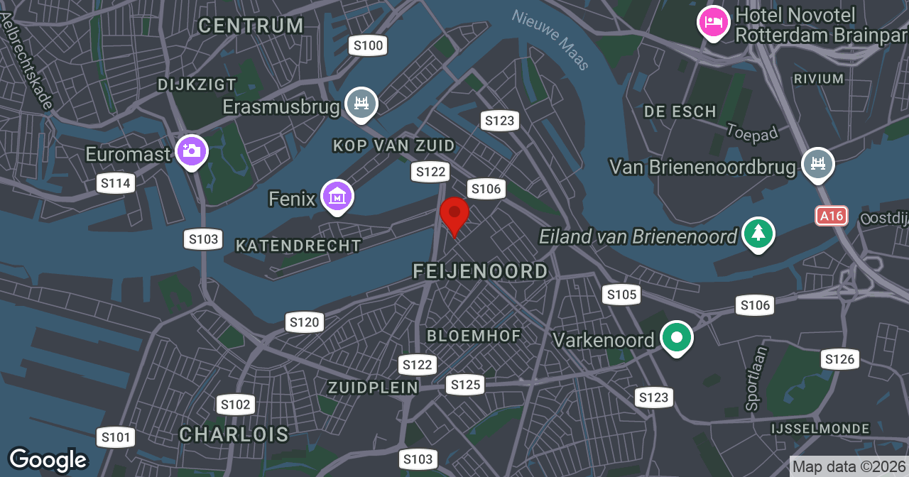 Kaart van de meldlocatie
