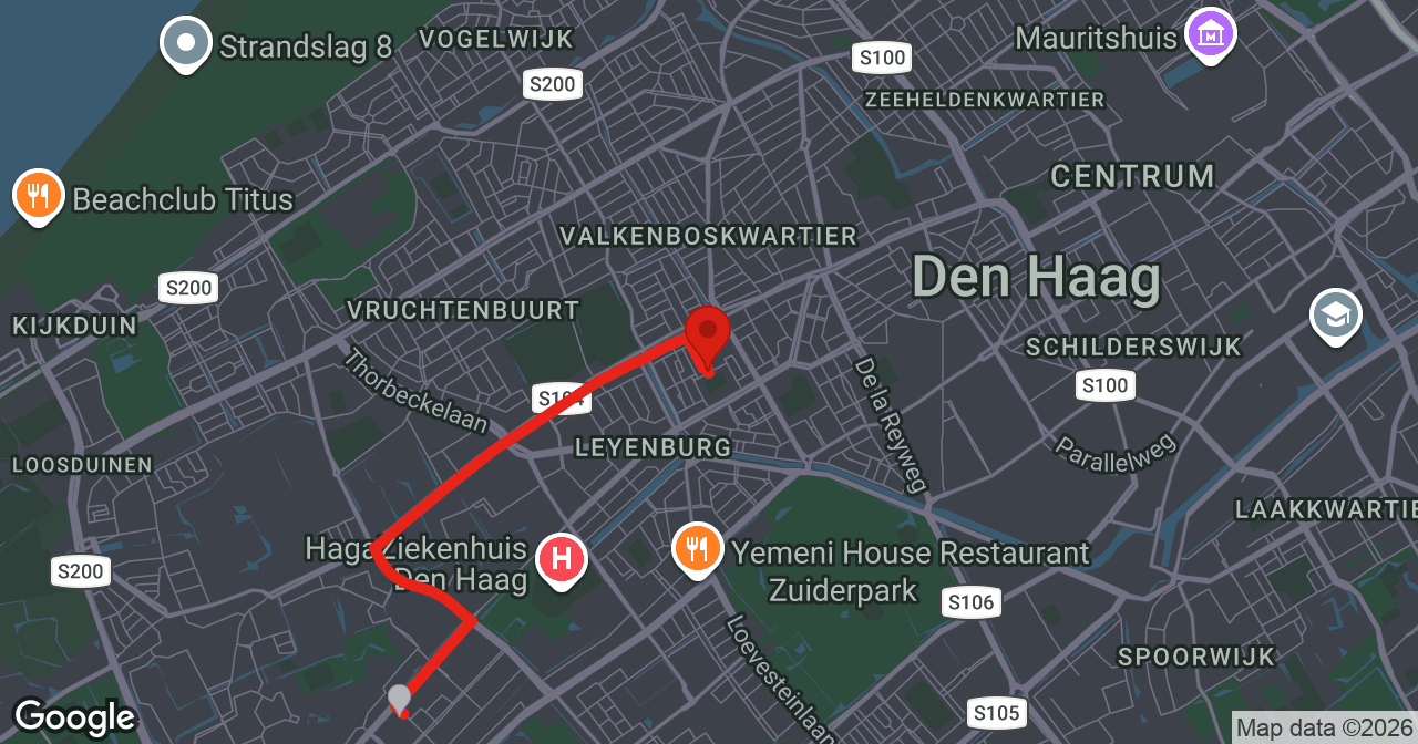 Kaart van de meldlocatie