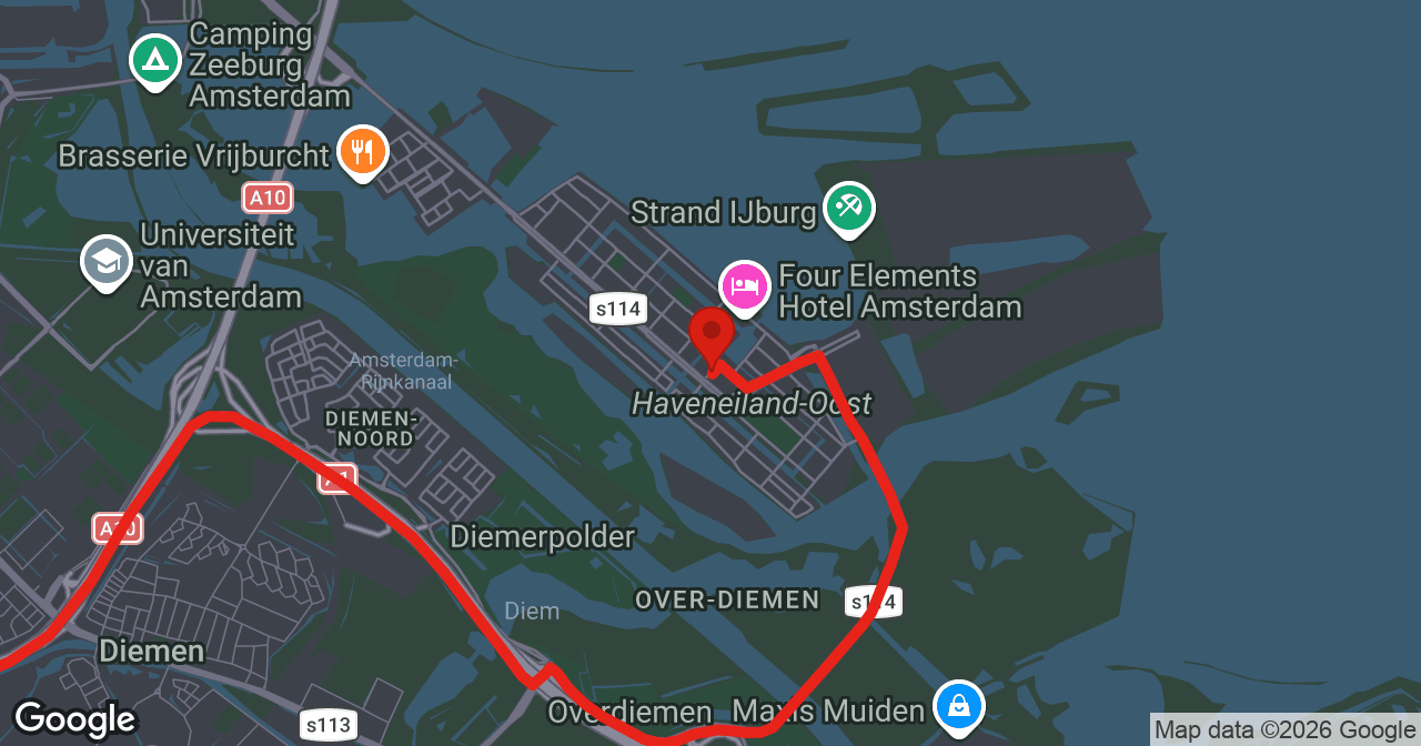 Kaart van de meldlocatie