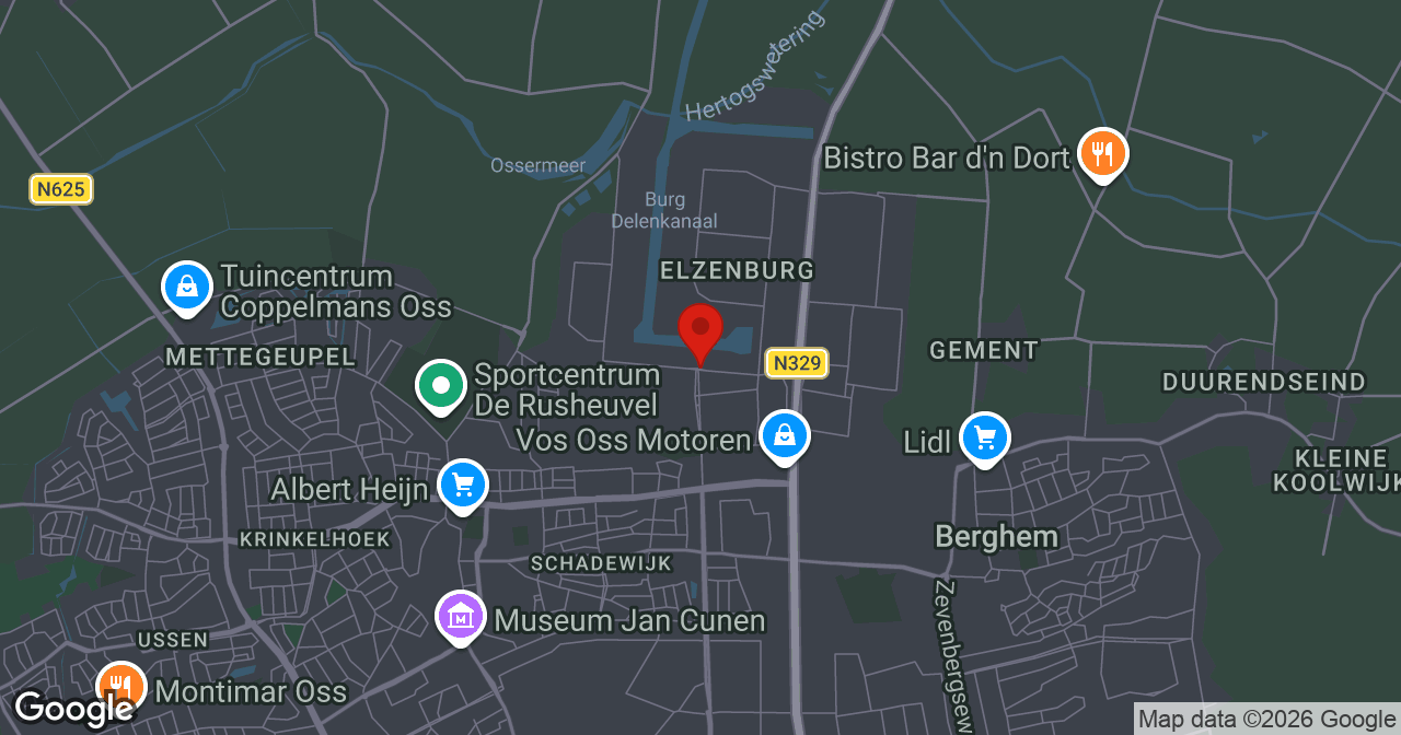 Kaart van de meldlocatie