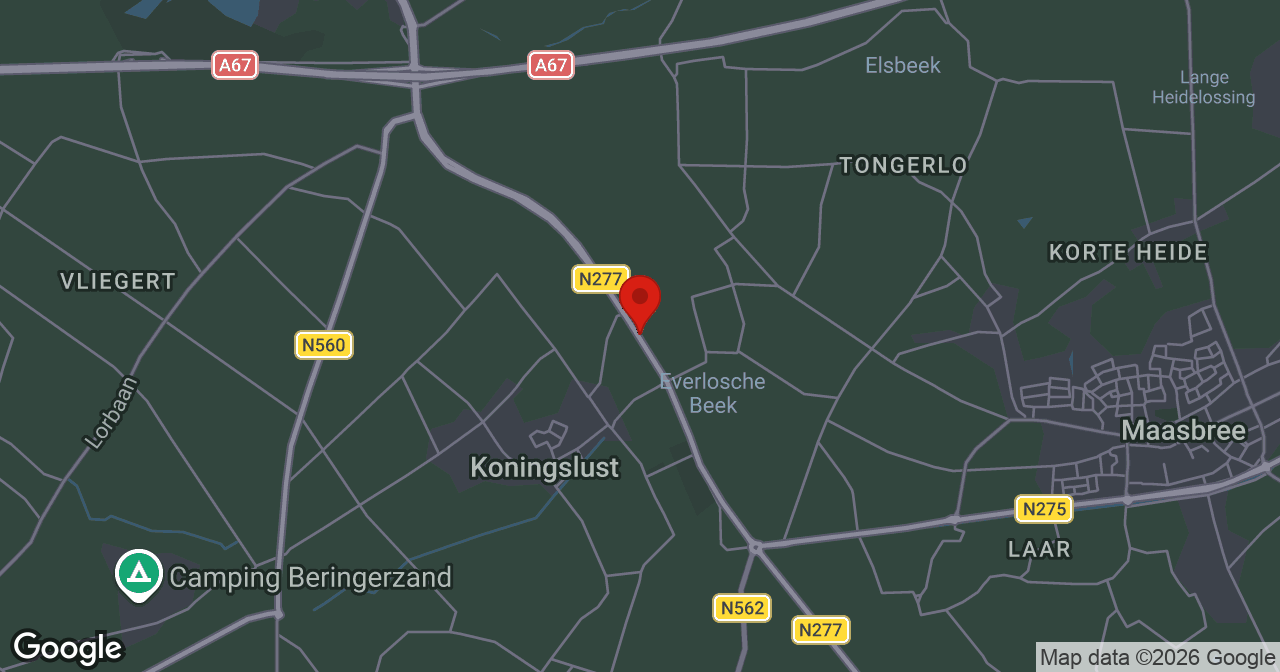 Kaart van de meldlocatie