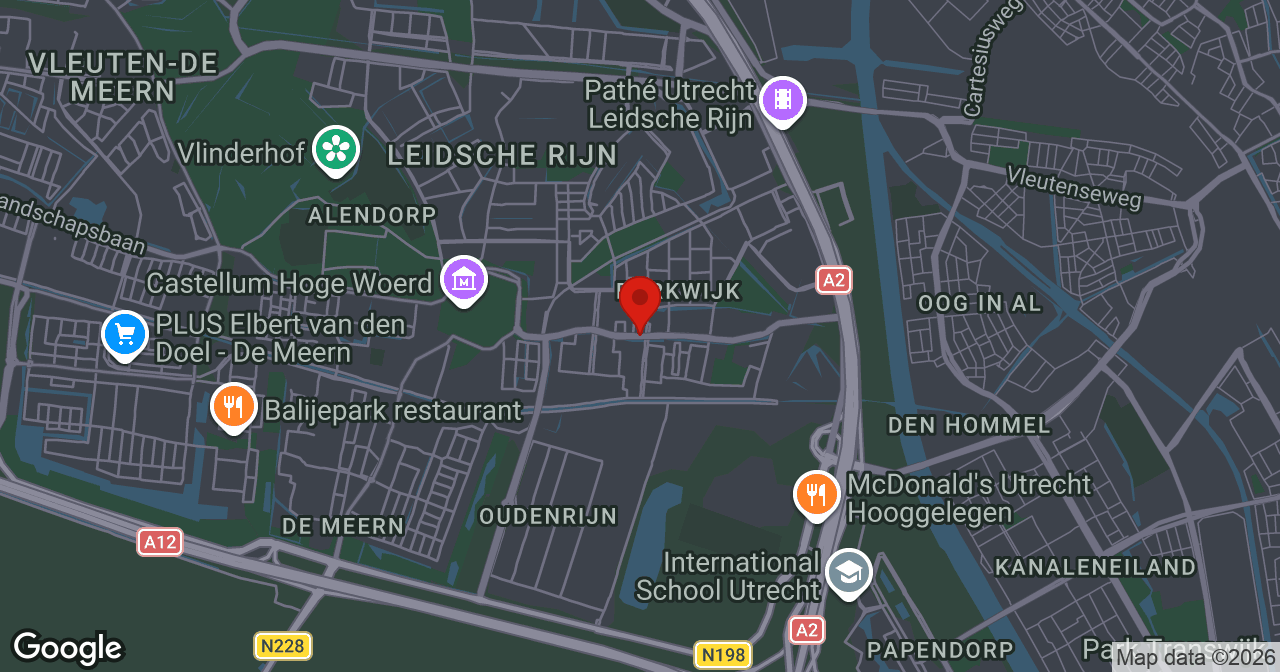 Kaart van de meldlocatie