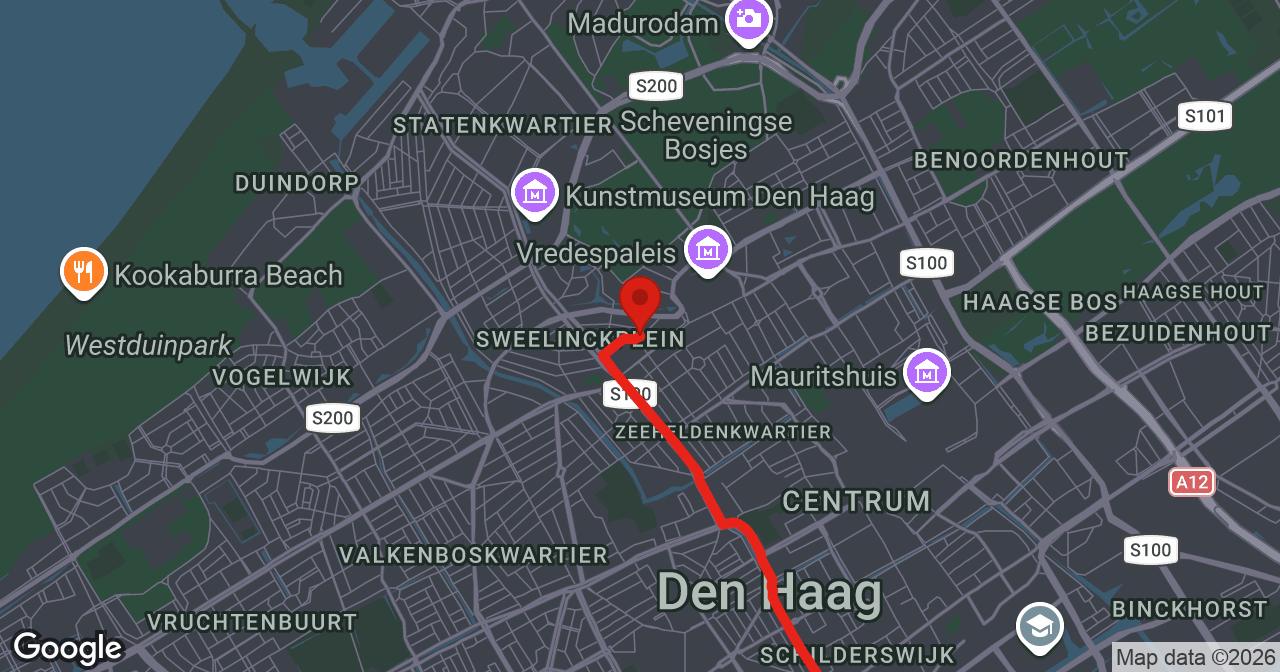 Kaart van de meldlocatie
