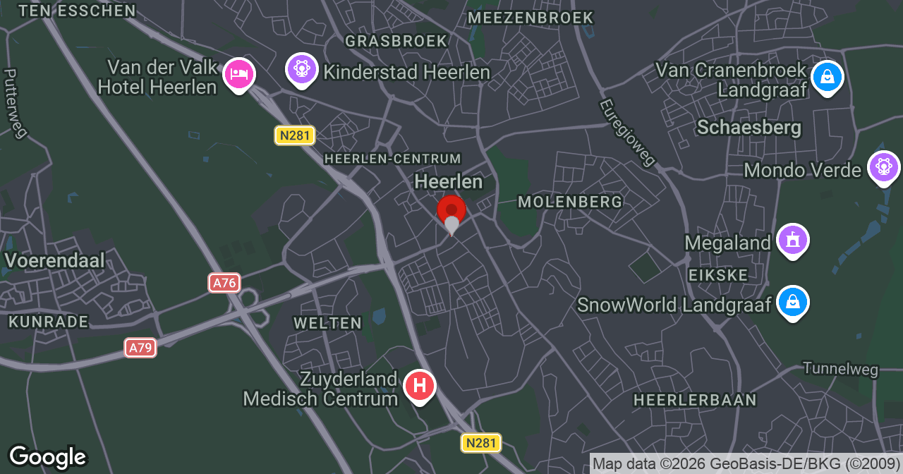 Kaart van de meldlocatie