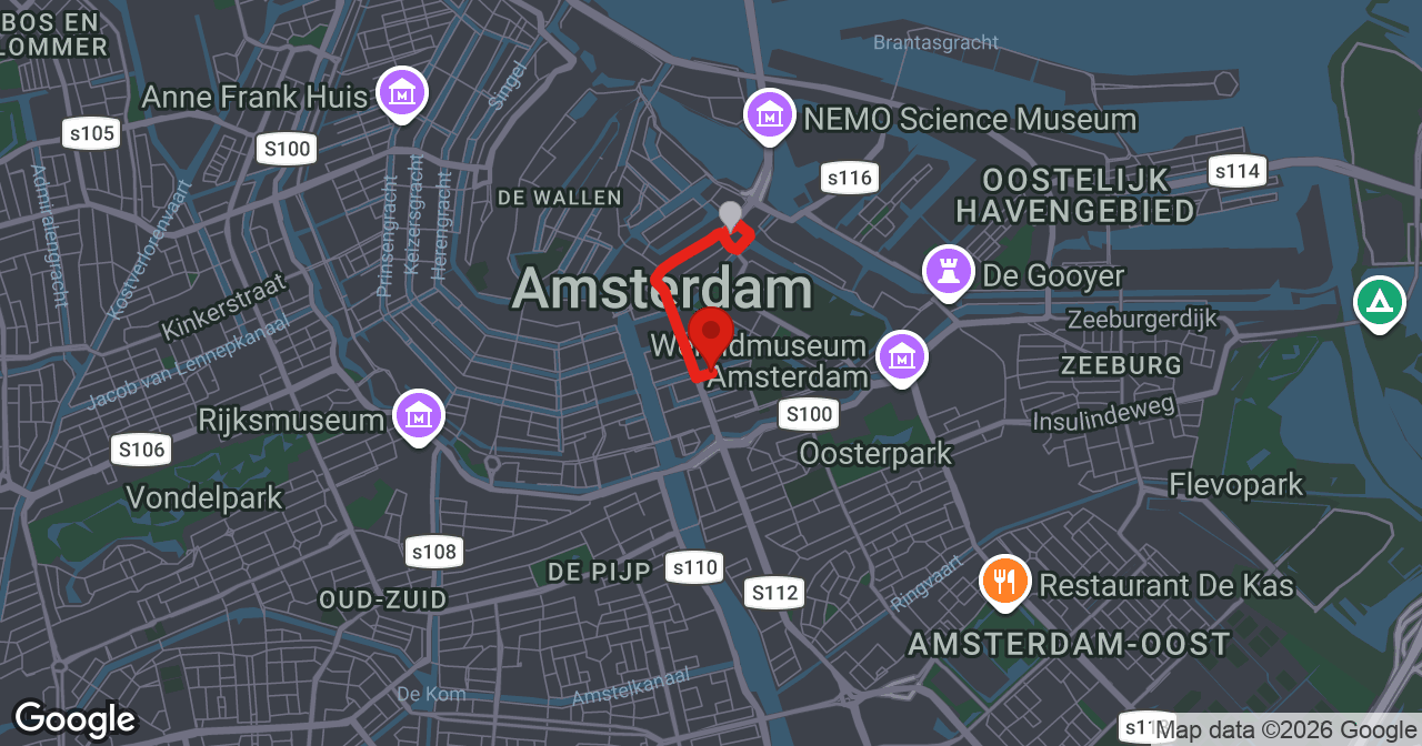 Kaart van de meldlocatie
