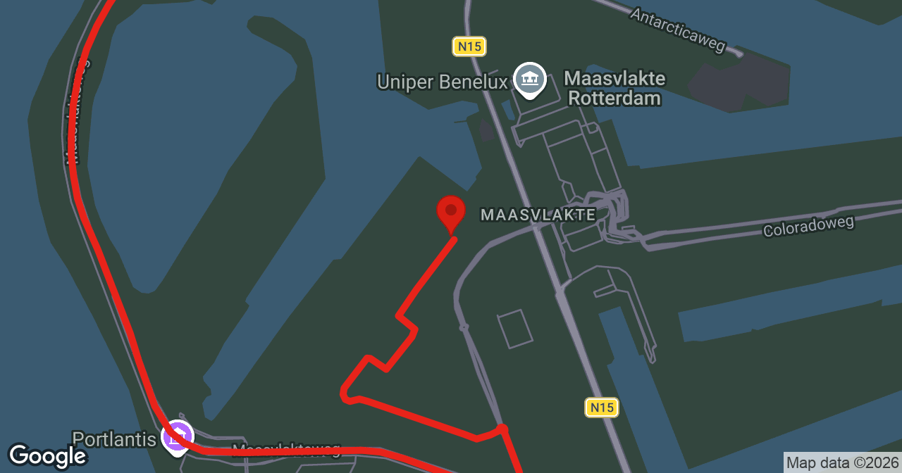 Kaart van de meldlocatie
