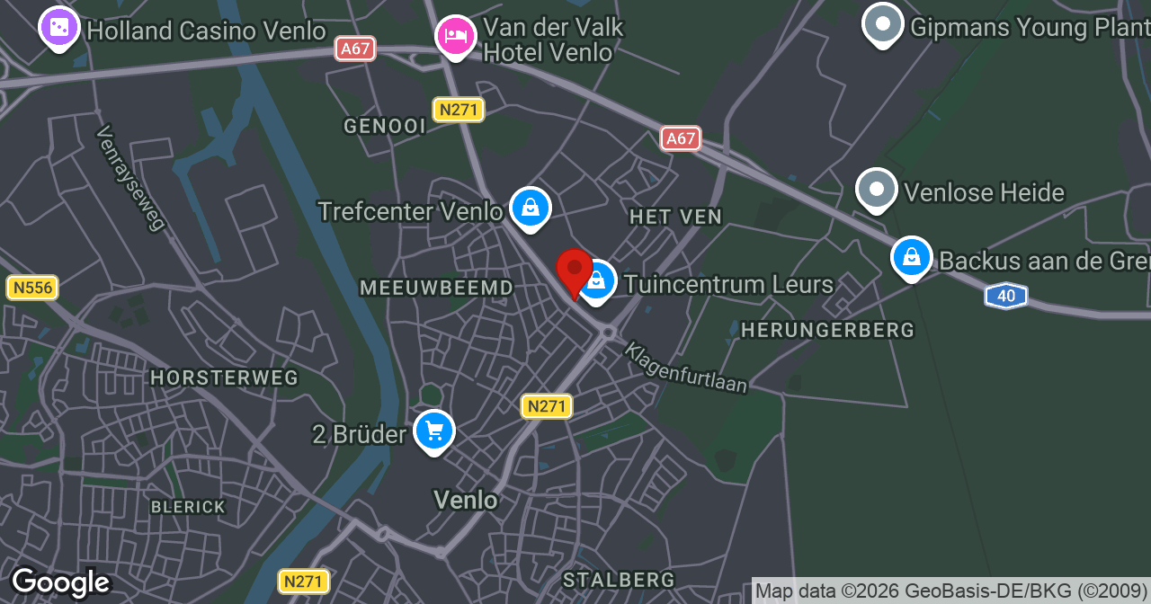 Kaart van de meldlocatie