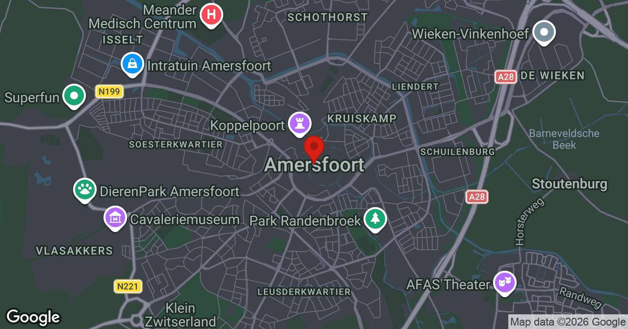 Kaart van de meldlocatie