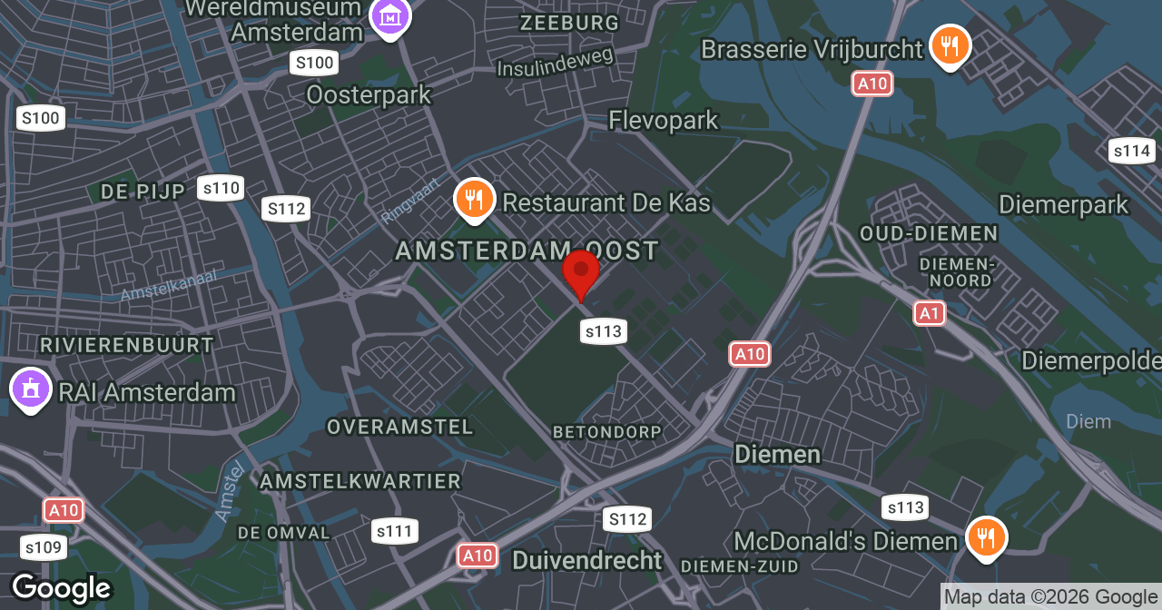 Kaart van de meldlocatie