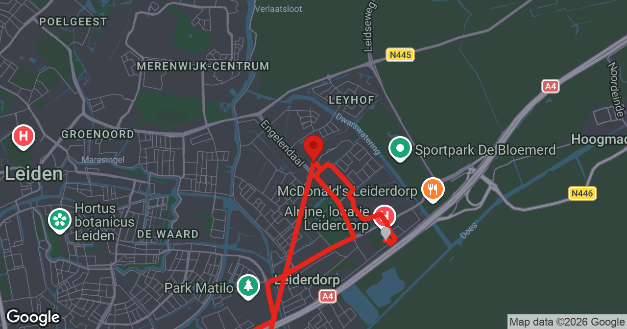 Kaart van de meldlocatie
