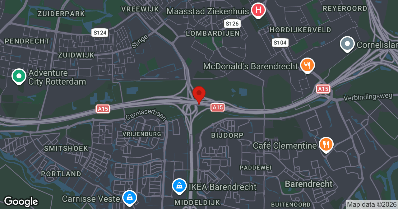 Kaart van de meldlocatie