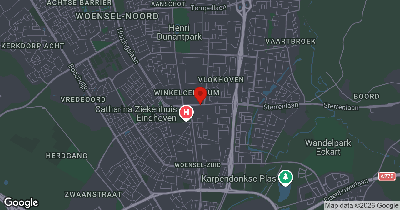 Kaart van de meldlocatie