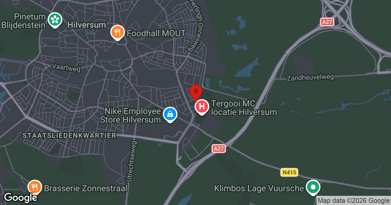 Kaart van de meldlocatie