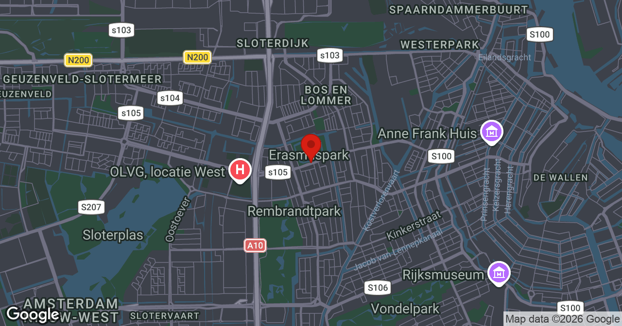 Kaart van de meldlocatie