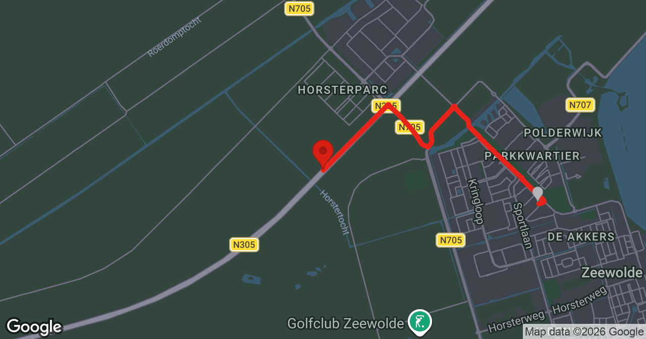 Kaart van de meldlocatie