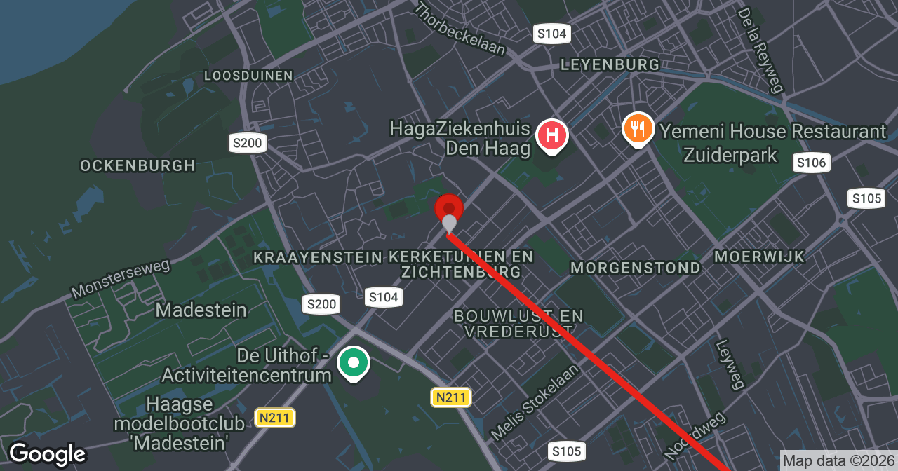 Kaart van de meldlocatie