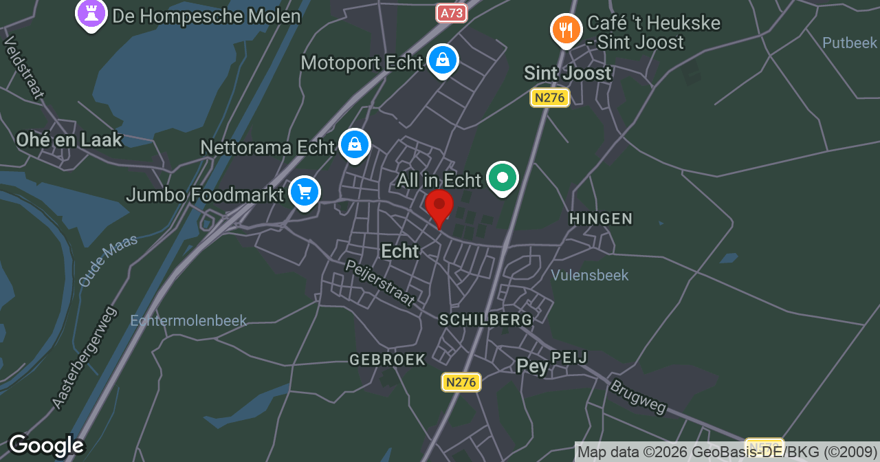 Kaart van de meldlocatie