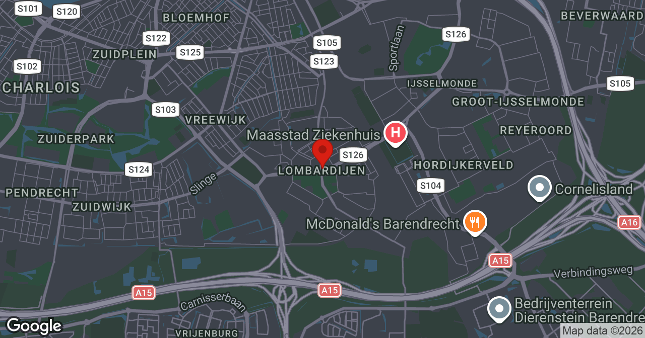Kaart van de meldlocatie
