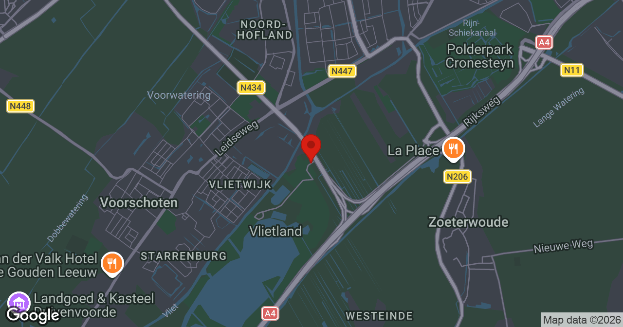 Kaart van de meldlocatie