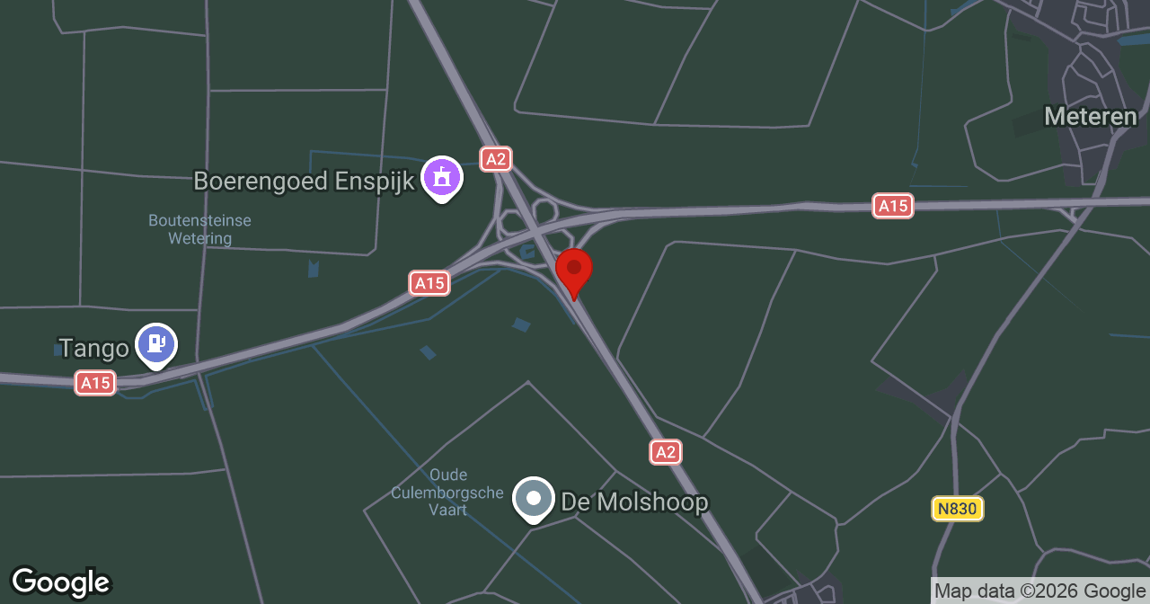 Kaart van de meldlocatie