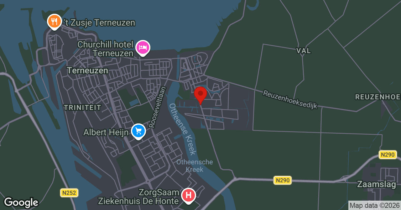 Kaart van de meldlocatie