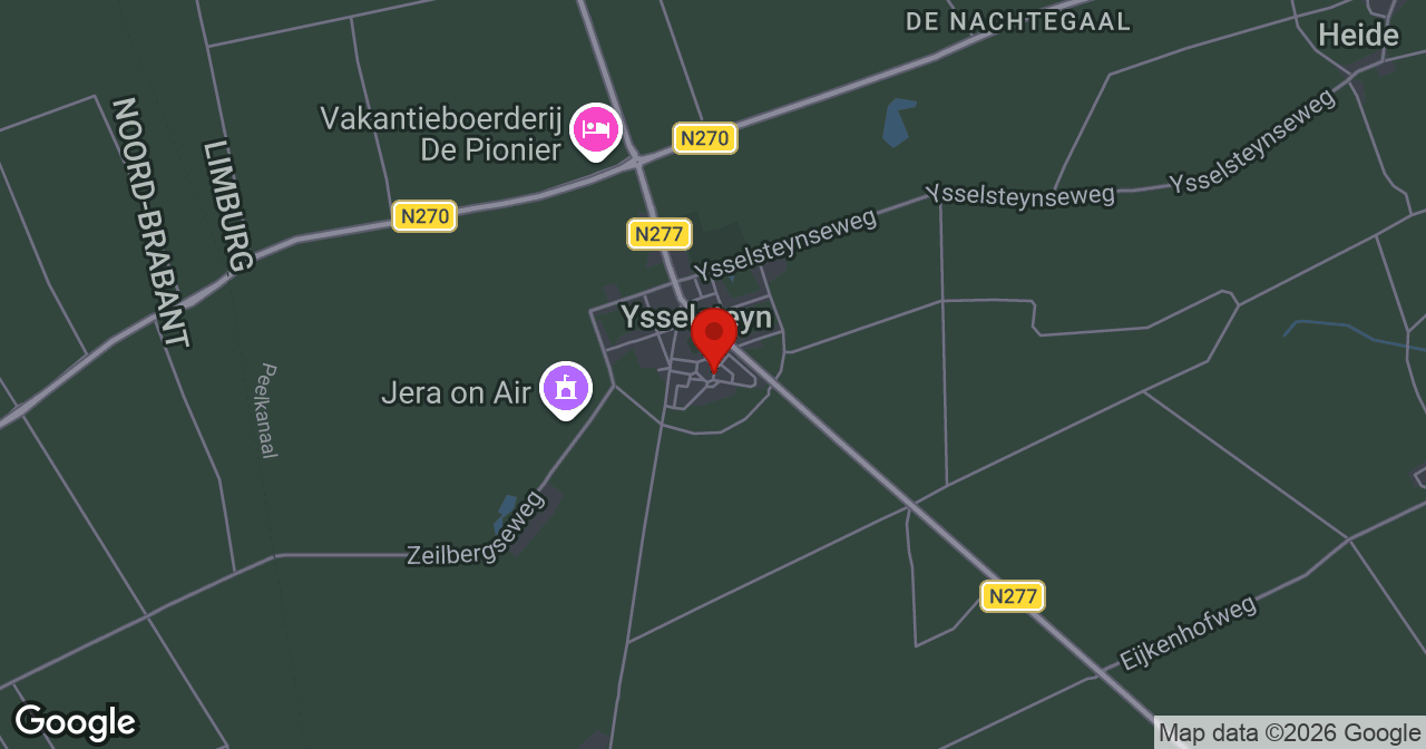 Kaart van de meldlocatie