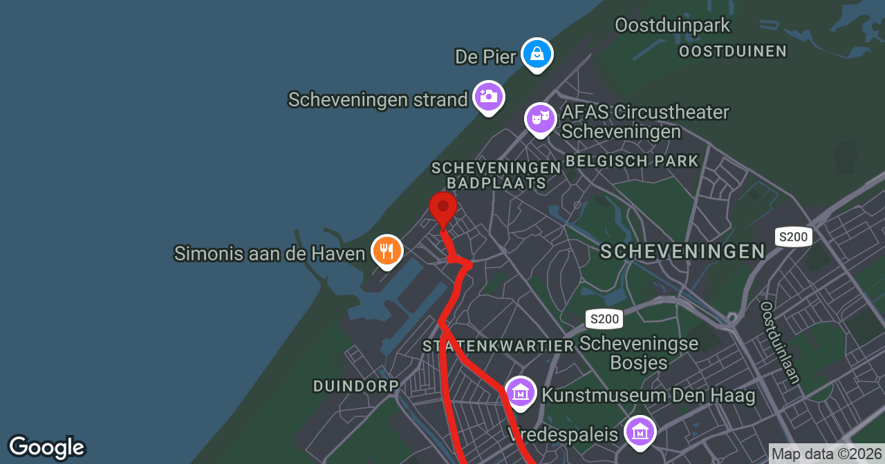 Kaart van de meldlocatie