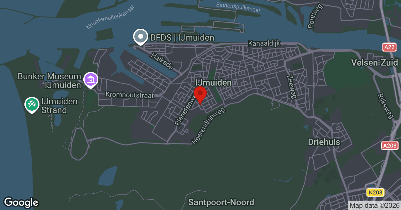 Kaart van de meldlocatie
