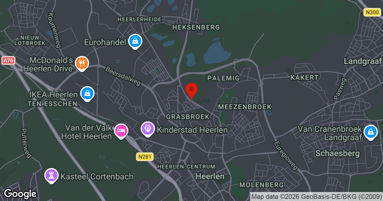 Kaart van de meldlocatie