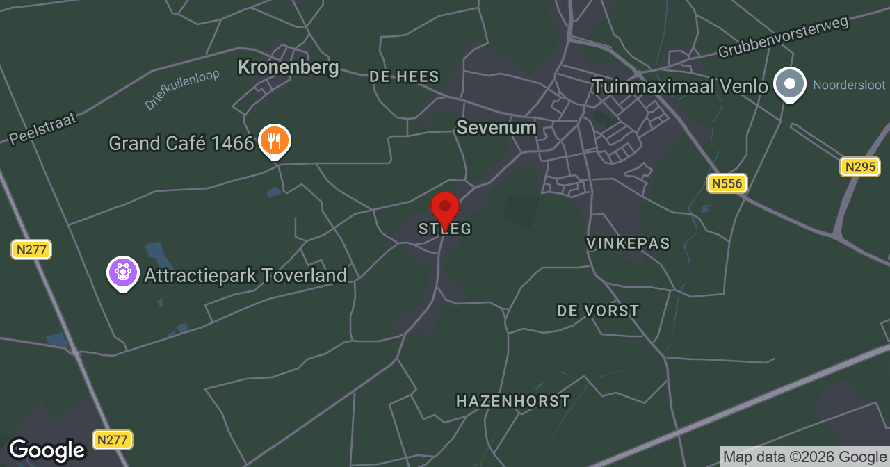 Kaart van de meldlocatie